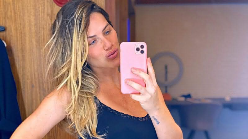 Apaixonada! Giovanna Ewbank registra Zyan em seu colo e baba pelo filho - Instagram