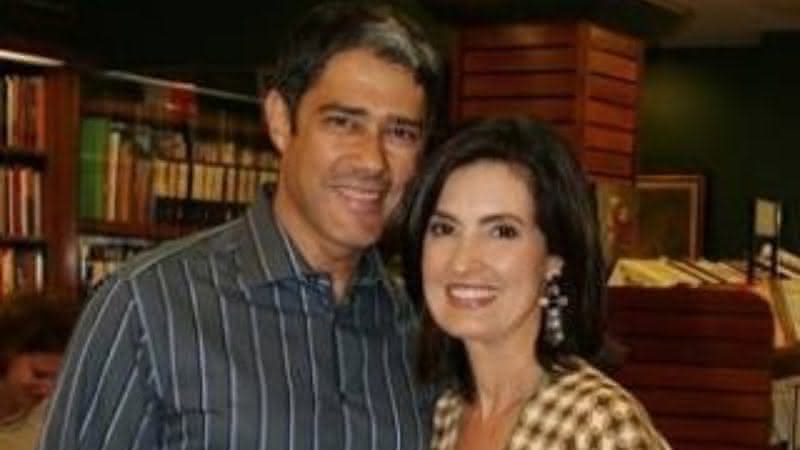 William Bonner revela que já foi agredido verbalmente por causa de política e Fátima Bernardes elogia ex-marido ao vivo - Instagram