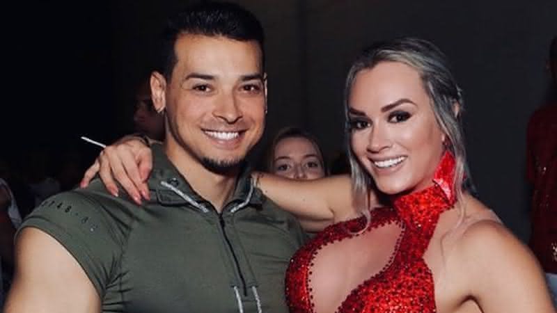 Juju Salimeni e o ex-marido, Felipe Franco - Instagram