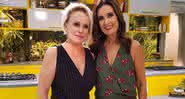 Fátima Bernardes presenteia Ana Maria Braga - Globo