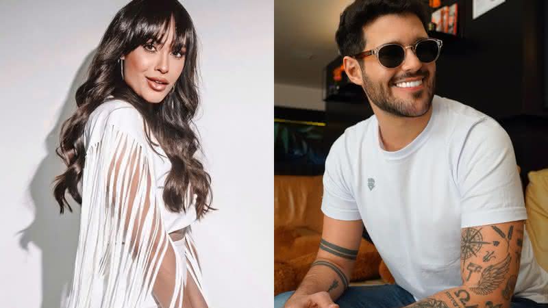 Sarah Andrade e Rodrigo Mussi são flagrados aos beijos na 'Farofa da Gkay' - Instagram