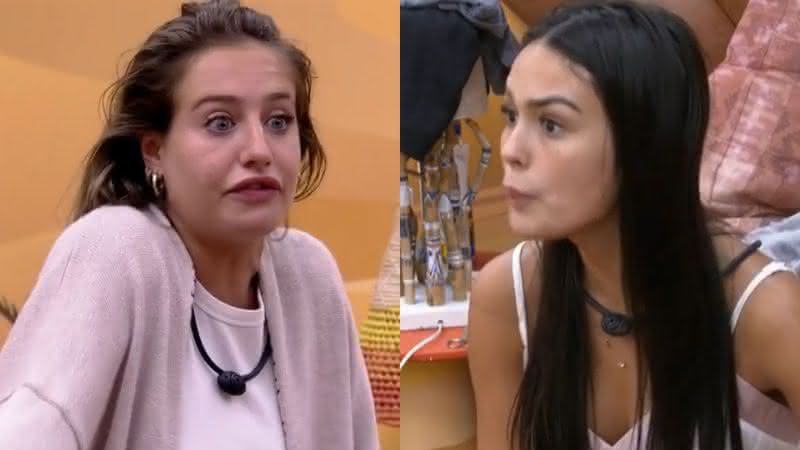 BBB23: EITA! Bruna e Larissa discutem por bagunça no quarto: "Odeio que façam isso" - Globoplay