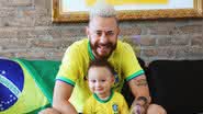 BBB23: FOFURA! Filho de Fred surge com roupão de líder e web baba - Instagram