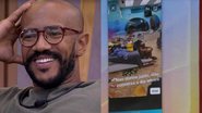 BBB23: Ricardo Alface invade privacidade de Cezar Black e o expõe - Instagram/Twitter