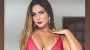 Geisy Arruda mostra tudo com lingerie transparente - Instagram