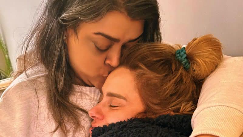 Carolina Dieckmann surpreende Preta Gil e se emociona: "Atmosfera de amor" - Instagram