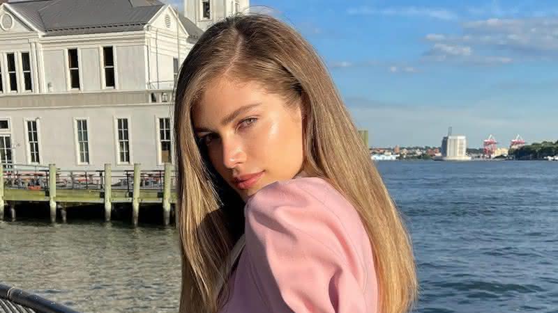 Valentina Sampaio se torna a primeira modelo trans a desfilar em grife importantíssima - Instagram