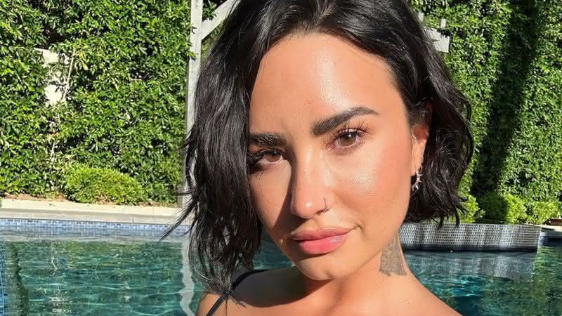 Demi Lovato desembarca no Brasil para show em festival - Instagram