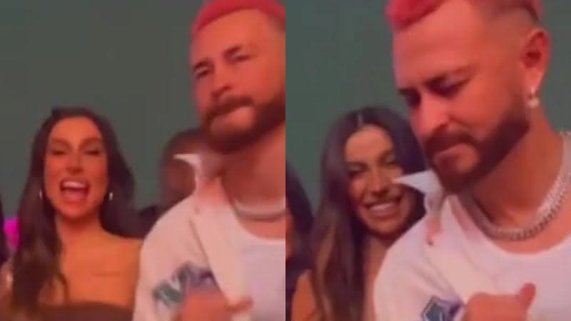 Bianca Andrade e Fred curtem show juntos e dançam agarradinhos - Instagram