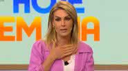 Ana Hickmann apresenta Hoje em Dia ao vivo e faz desabafo sobre agressão - Record Tv