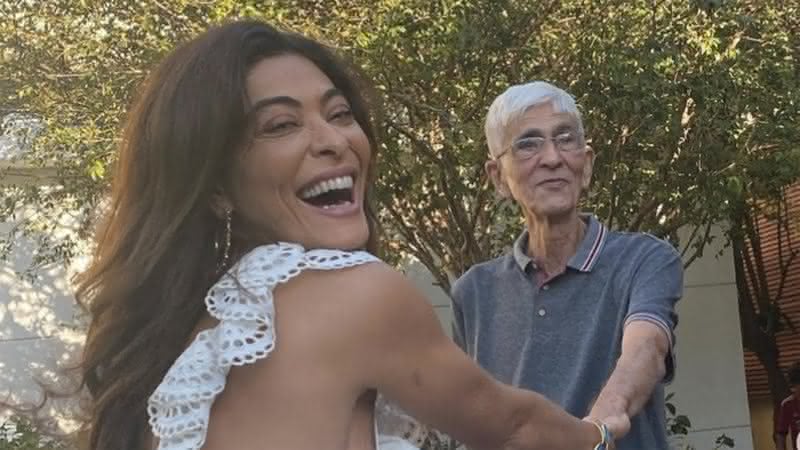 Morre pai da atriz Juliana Paes - Instagram