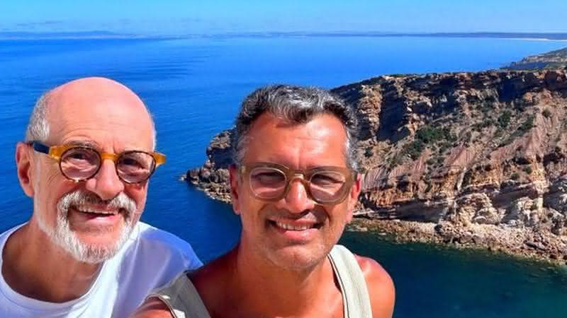 Marido de Marcos Caruso abre o coração e se declara para o ator: "Te amo" - Instagram