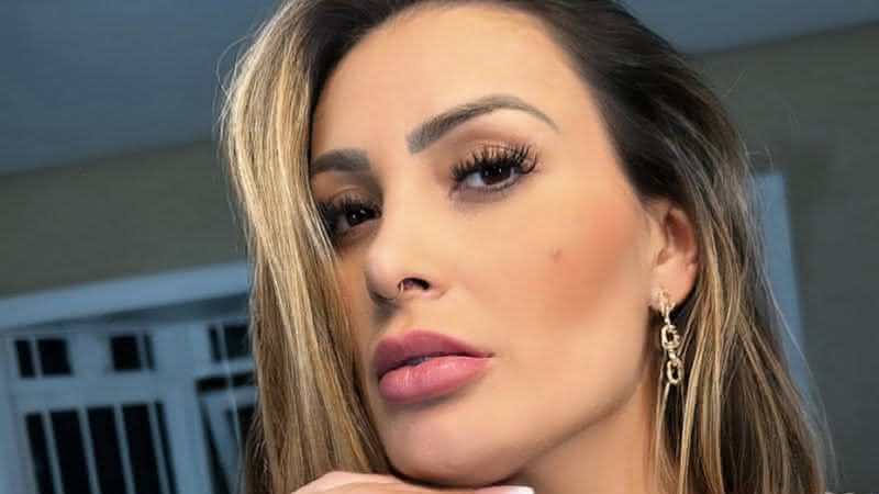 Andressa Urach anuncia parceria com ex-amante de Neymar - Instagram