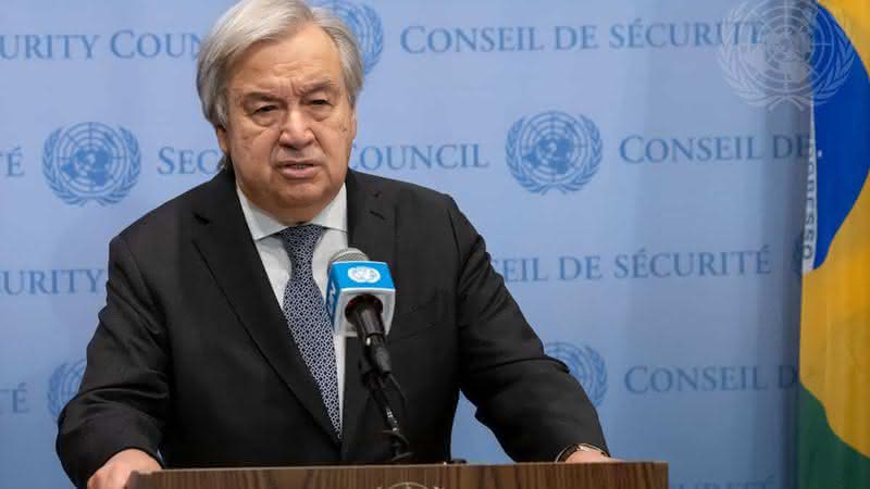 Guterres: há uma tendência preocupante na direção oposta - Divulgação