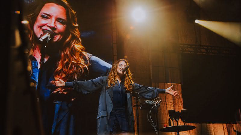 O show em São Paulo, no Tokio Marine Hall, foi gravado na íntegra e será lançado em partes - Iris Alves/Divulgação