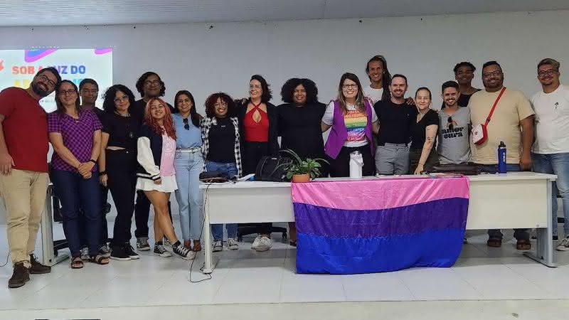 Uma das vozes do 1º Encontro de Educação e Estudos LGBTQIA+ do Litoral Leste - Reprodução