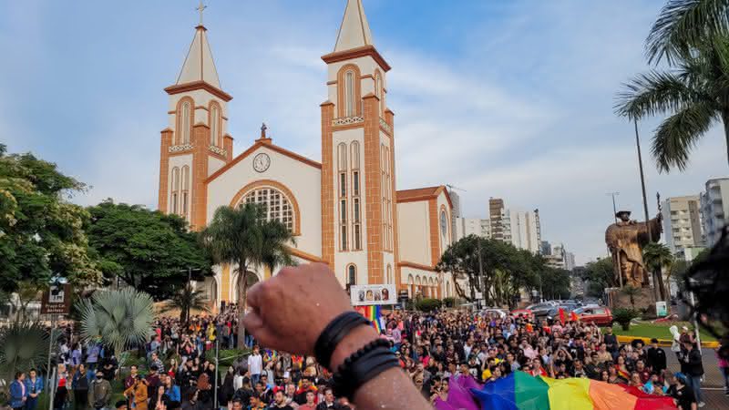 Parada de Chapecó está no centro da polêmica - Divulgação