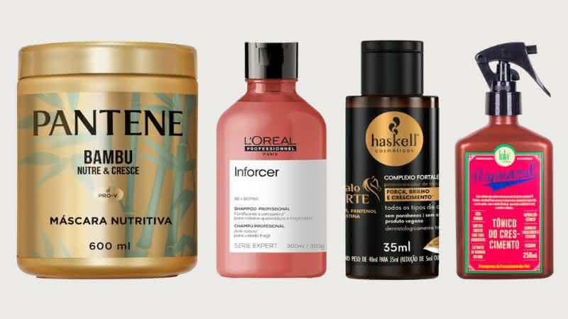 10 produtos que vão prevenir a queda e fortalecer o seu cabelo - Reprodução/Amazon