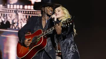 David Banda e a mãe, Madonna - Getty Imagens