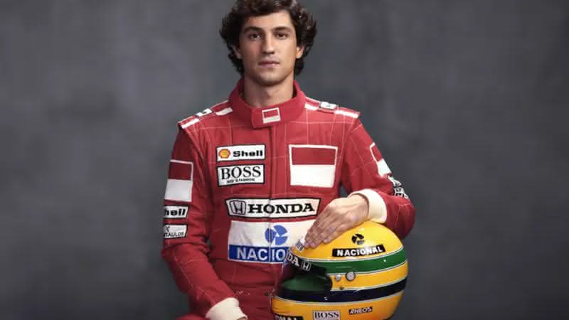 Gabriel Leone como Ayrton Senna - Divulgação / Netflix