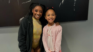 Simone Biles e Oympia - Reprodução/Instagram - @alexisohanian