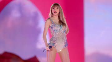 Taylor Swift durante a "The Eras Tour" - Getty Imagens