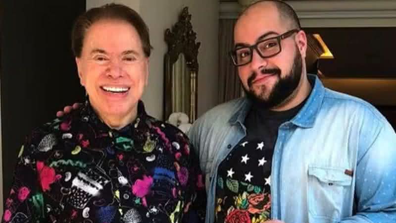 Silvio Santos e Tiago Abravanel - Reprodução / Instagram