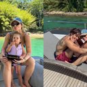 Virginia e família em viagem - Reprodução / Instagram / @virginia