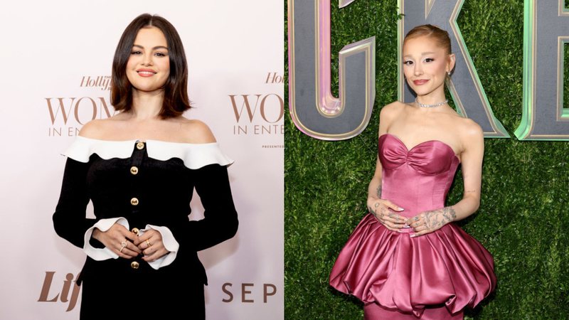 Selena Gomez e Ariana Grande - Getty Imagens