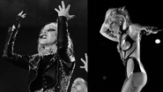 Lady Gaga fazendo show - Reprodução/Instagram - @ladygaga