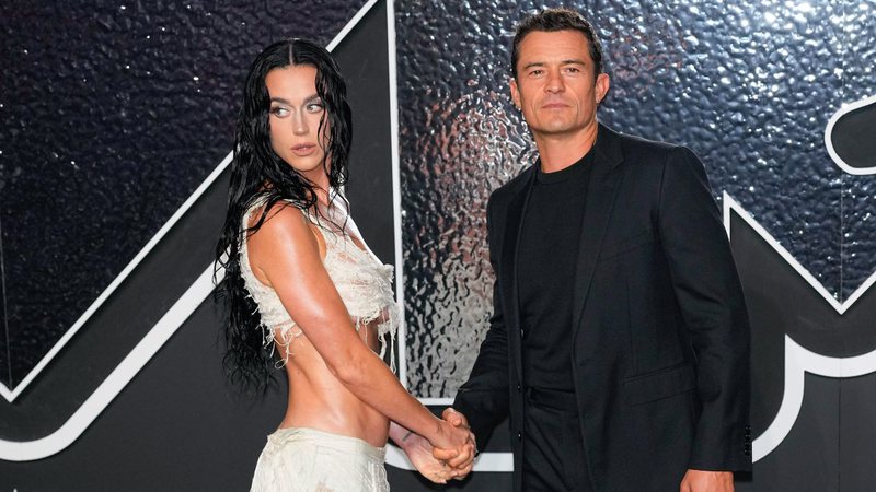 Katy Perry e seu marido Orlando Bloom - Gotham/WireImage