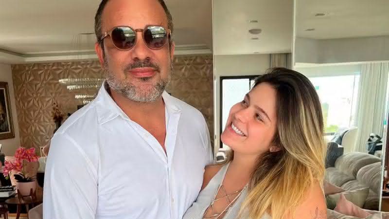 Fabiano e a filha, Viih Tube - Reprodução / Instagram