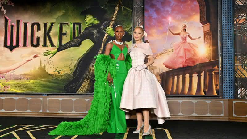 Cynthia Erivo e Ariana Grande em Los Angeles na Premiere of Universal Pictures - Axelle/Bauer-Griffin/FilmMagic