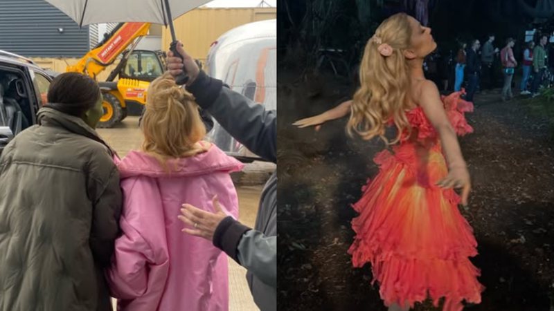 Os bastidores de 'Wicked' - Reprodução / Instagram