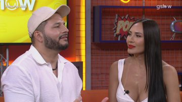 Marcelo e Arleane, os primeiros eliminados do BBB 25 - Reprodução / Gshow