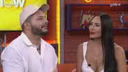 Marcelo e Arleane, os primeiros eliminados do BBB 25 - Reprodução / Gshow