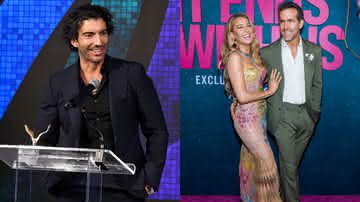 Justin Baldoni, Blake Lively e Ryan Reynolds - Getty Imagens