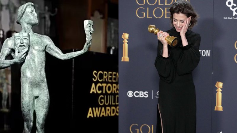 Fernanda Torres não foi indicada ao SAG Awards 2025 - Divulgação e Getty Imagens