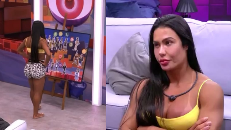 Gracyanne Barbosa no Quarto Secreto do BBB 25 - Divulgação/TV Globo