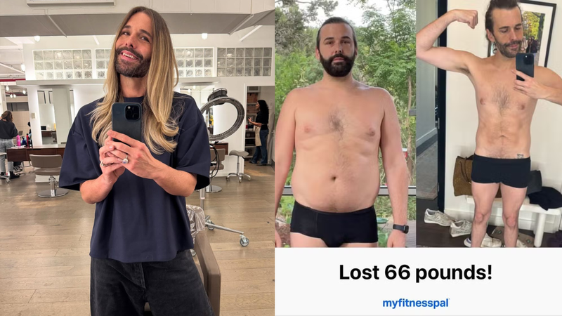 Jonathan Van Ness compartilha que emagreceu mais de 30kg - Arquivo pessoal/Instagram