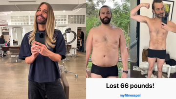 Jonathan Van Ness compartilha que emagreceu mais de 30kg - Arquivo pessoal/Instagram