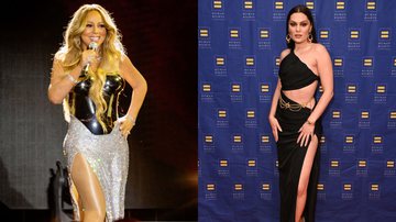 As cantoras Mariah Carey e Jessie J - Getty Imagens