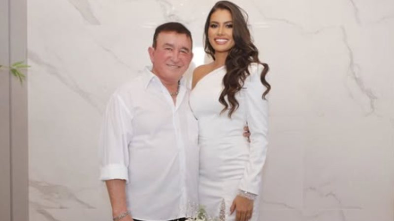 Amado Batista e Calita Miranda - Reprodução / Instagram