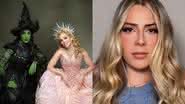 As protagonistas de 'Wicked' e a influenciadora Malévola - Divulgação e Reprodução / Redes sociais