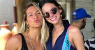 Bruna Marquezine e Giovanna Ewbank ostentam curvas maravilhosas de biquíni estampado - Instagram