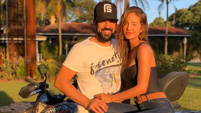 Cantor Sorocaba se casa com a modelo Biah Rodrigues - Instagram