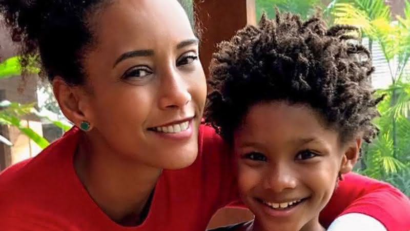 Taís Araujo presta homenagem a filho da novela e abre o coração - Instagram