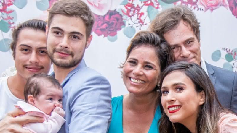Tata Werneck faz homenagem para os sogros, João Vitti e Valeria Alencar, após casamento dos dois - Instagram