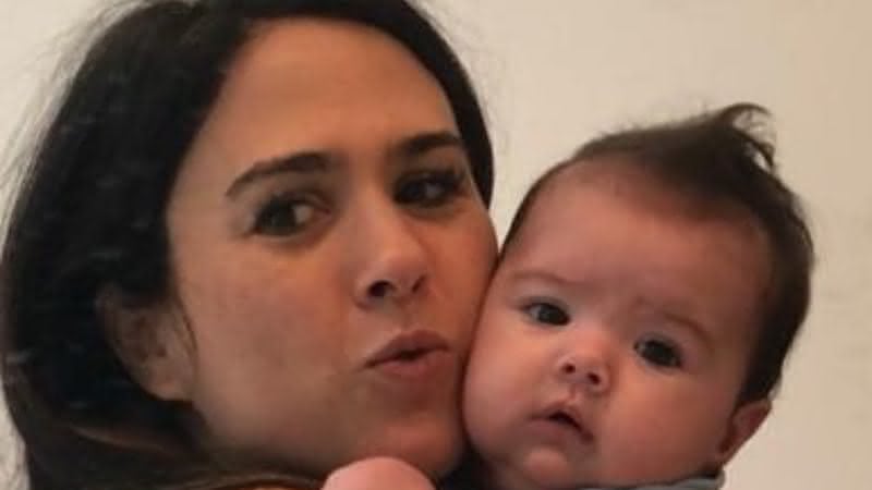 Tata Werneck faz montagem com Clara Maria - Instagram