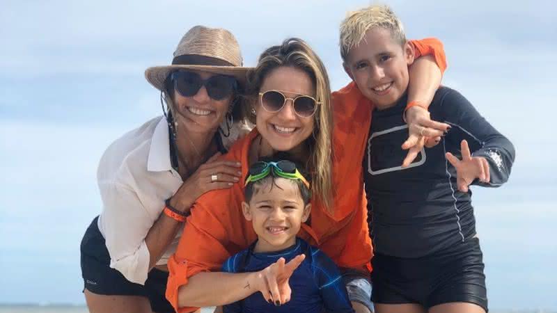 Filhos de Fernanda Gentil surgem se abraçando em clique emocionante - Instagram